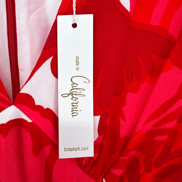 TRINA TURK - Shangri La Formation Silk Jumpsuit - Picture 11 of 11